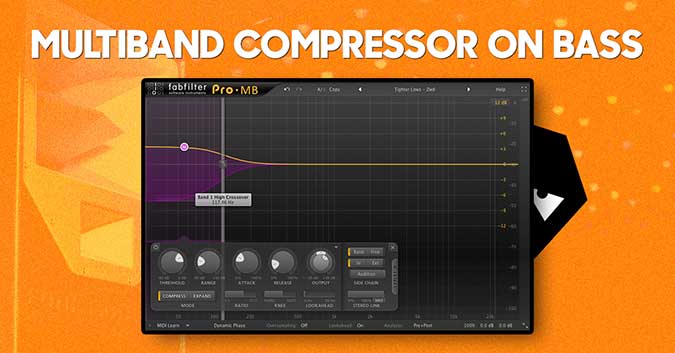 Multiband compressor on bass