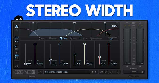 Stereo width