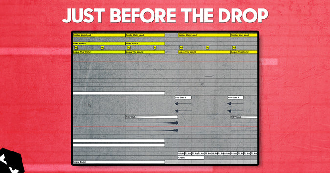 Just before the drop