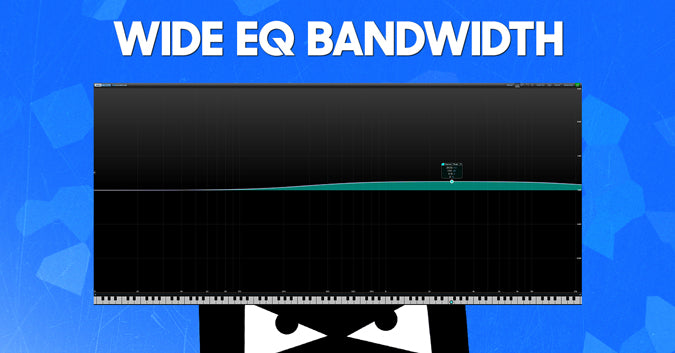 Wide EQ Bandwidth