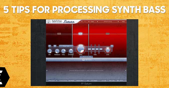 Our 5 best tips for processing synth bass