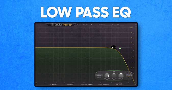 Using low pass EQ
