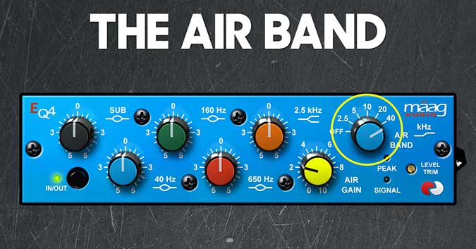How to add air to your mix