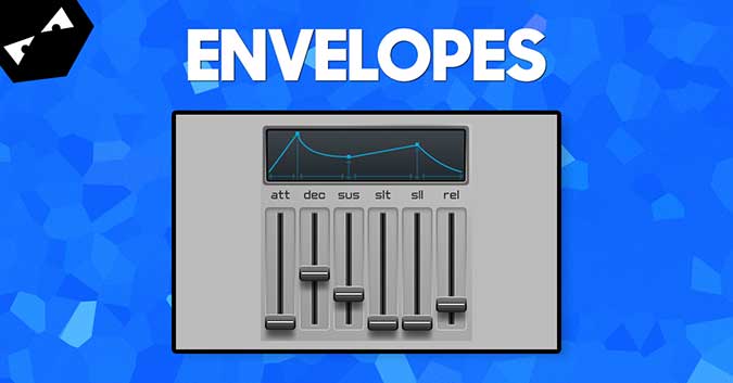 Shape your sound with envelopes