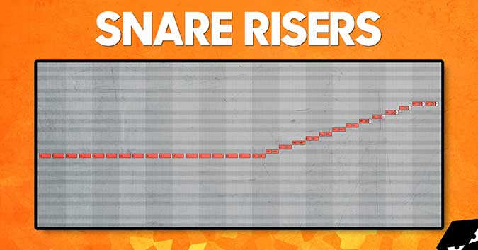 How to create snare risers