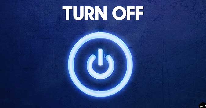 Turn Off Monitor Sign Turn off your monitor display