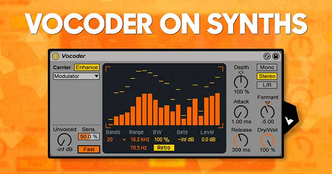 How to use a vocoder on synths