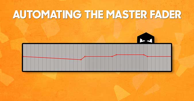 Automating the master fader