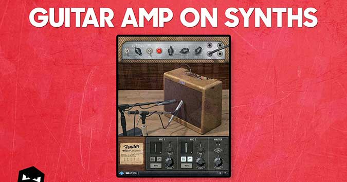How to use guitar amps on synths
