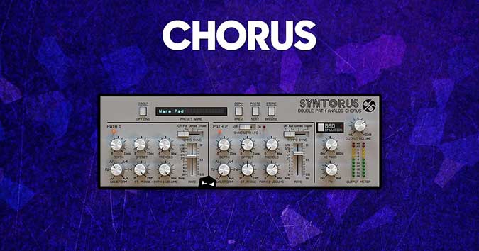 Using chorus to thicken up synths