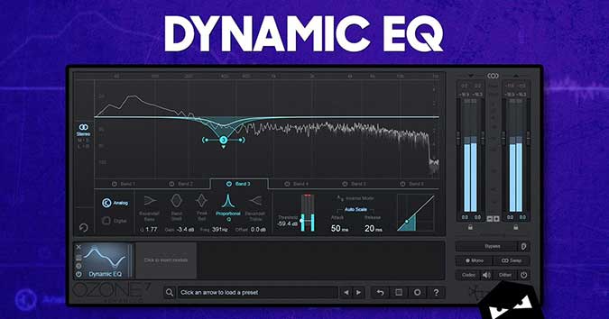 Tighten up the low end with dynamic eq