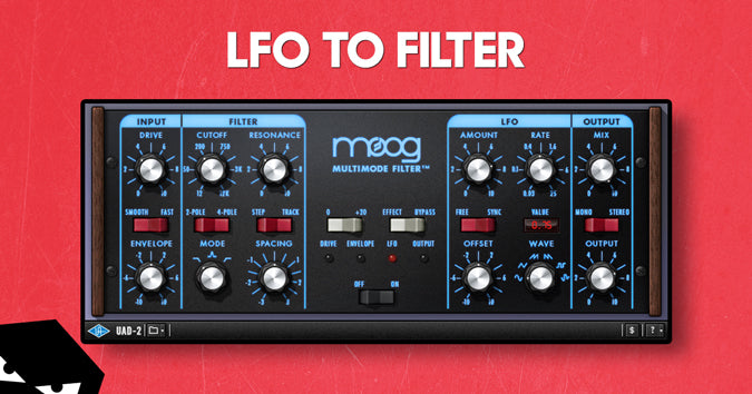 Using an LFO filter to add movement to your sounds