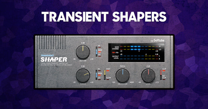 How to use transient shapers on plucks or pianos