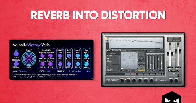 Reverb into distortion