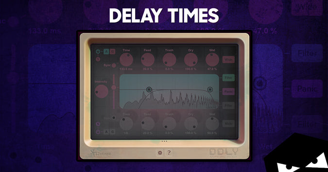 Remove tempo sync on your delay