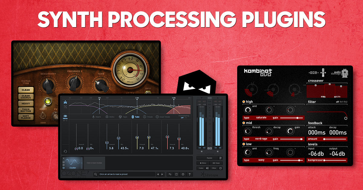 Three magic plugins that work great on synths!