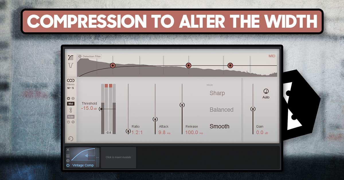 Compression To Alter The Width