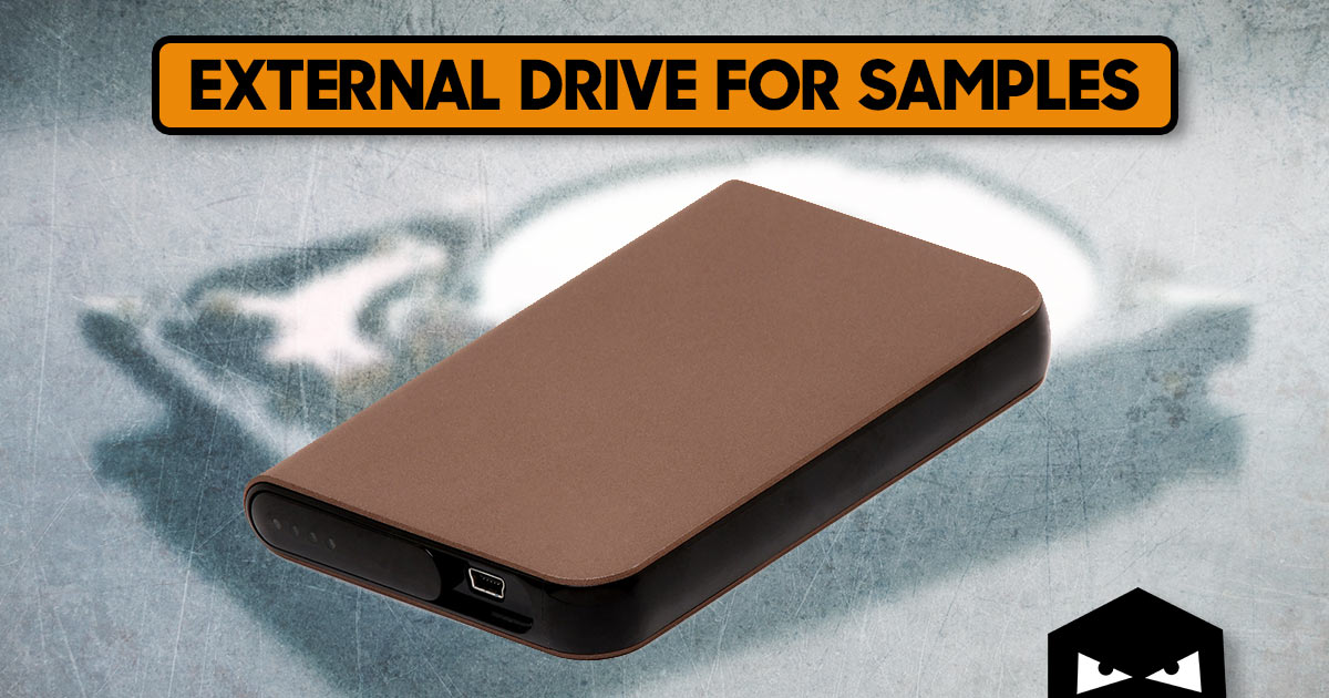 External Hard Drive For Samples