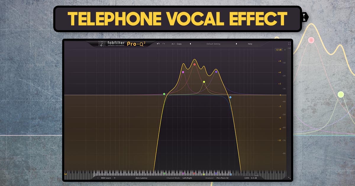 How to Create a Telephone Vocal Effect