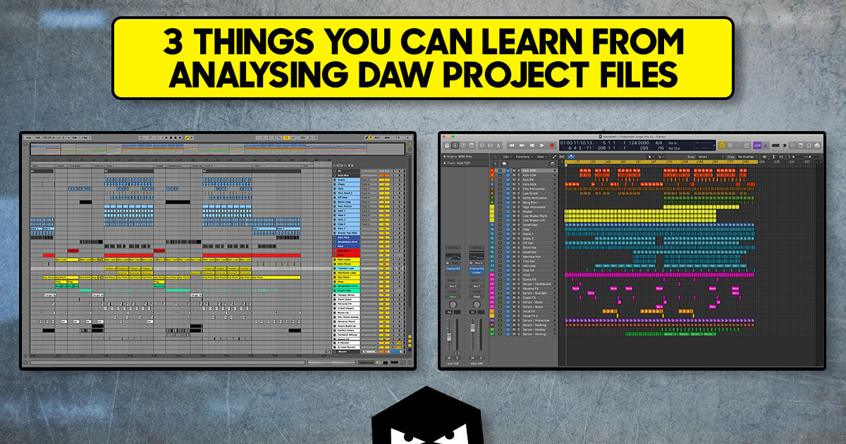 3 Things you can learn from analysing DAW project files