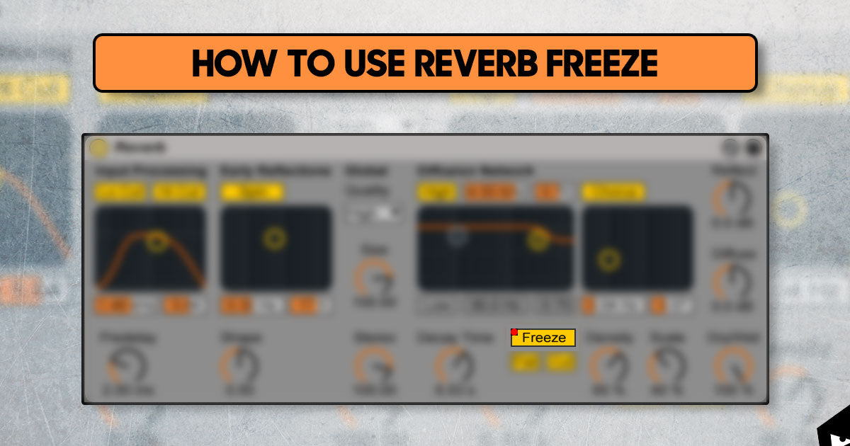 How to use reverb freeze to create atmospheric soundscapes