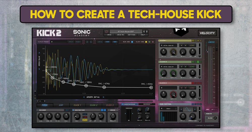 How to create a techhouse kick