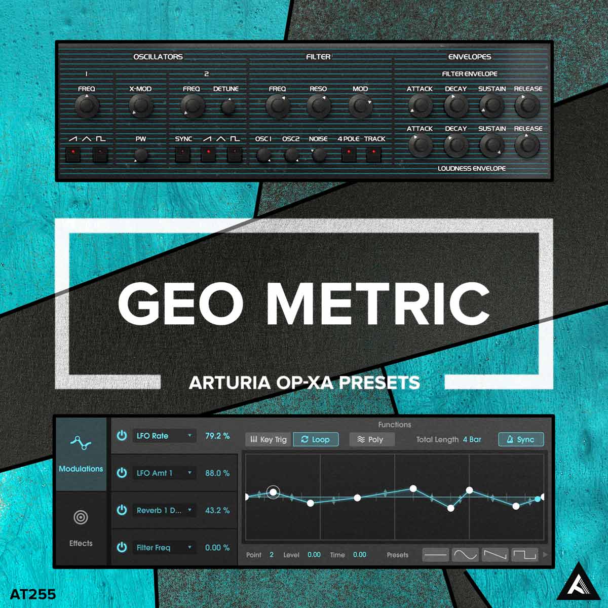 Geo Metric // Arturia OP-Xa V Presets